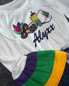  “Mardi Gras Essentials Tee” (2 Colors)