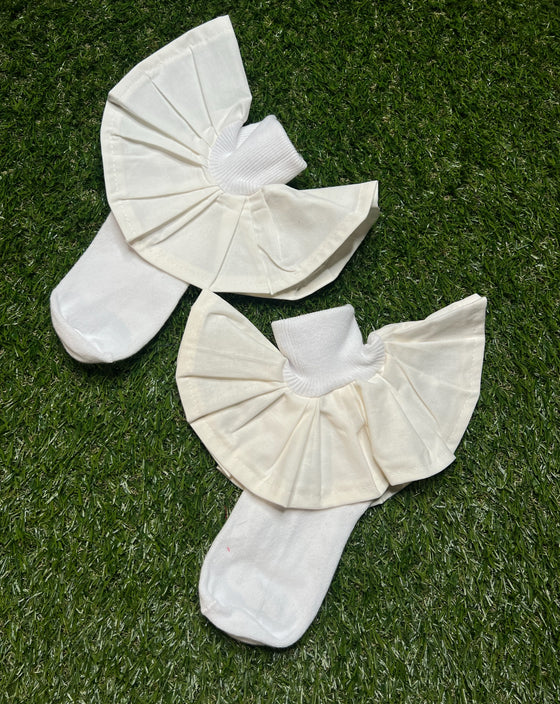 “BBWay Ruffle Socks” (Basic Colors)