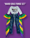 “Mardi Gras Fringe Pant Set”