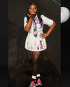 “Birthday Pleated Button Up Set”