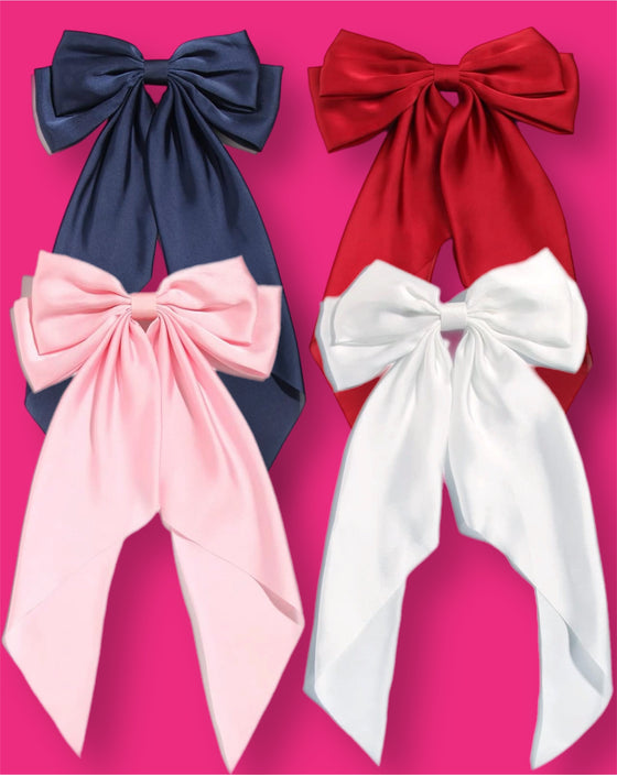 “Boujee Ballet Bows” (4 Colors)