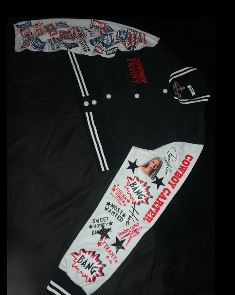 “All About Me Concert Varsity Jacket”
