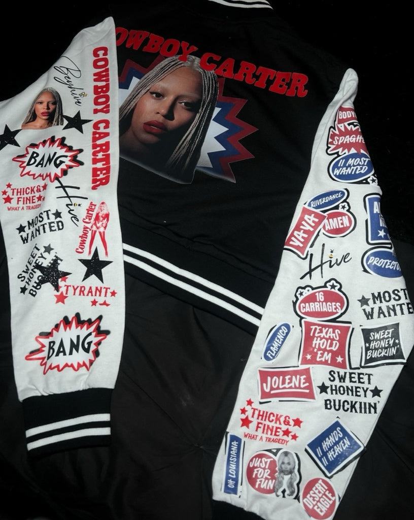 “All About Me Concert Varsity Jacket”