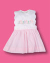 “3 Bunny Pink Dress”