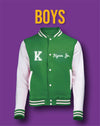 “Prince Varsity Jacket” (Kelly Green)