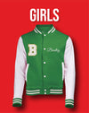 “Princess Varsity Jacket” (Kelly Green)