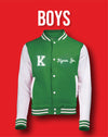“Prince Varsity Jacket” (Kelly Green)