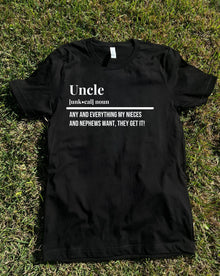  “Uncle Tee” (Black )