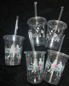 “Picture Cups” (5) Plastic