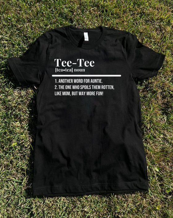 “Auntie Tee” (Black)