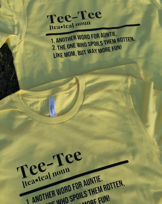 “Auntie Tee” (Black)