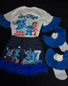 “Birthday/Character Pencil Skirt Sets” Girls