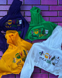  “Extra NOLA Girl Hoodie Cropped” (5Colors) LIMITED EDITION