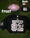“Customized Jersey Tee” (Cropped Jersey) Adults