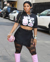 “Customized Jersey Tee” (Cropped Jersey) Adults