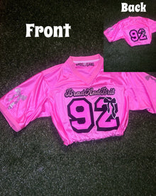  “Authentic Customized Jersey” (Cropped Jersey) Adults