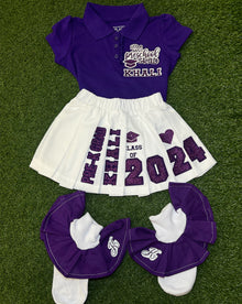  “Kids Grad Collar Shirt Set”