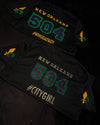 “504 Mardi Gras Jersey Tee” (3 Colors) Girls