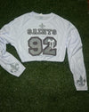 “Customized Jersey Tee” (Cropped Jersey) Adults (Long Sleeved)
