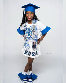  “Kids Grad Pleated Set”