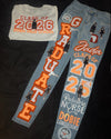 “All About Me Jeans” Girls (Kids & Adult sizes) No Fringe