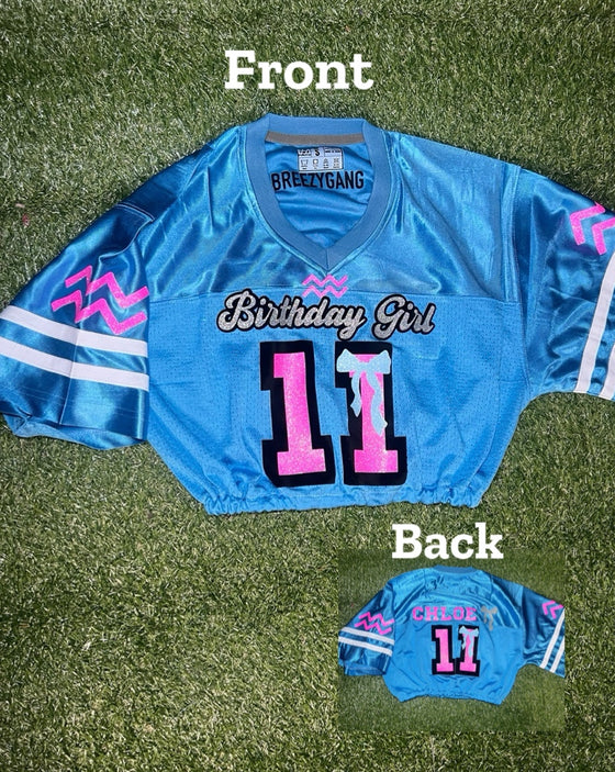 “Authentic Customized Jersey” (Cropped Jersey) Adults