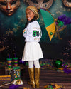 “504 Mardi Gras Jersey Tee” (3 Colors) Girls