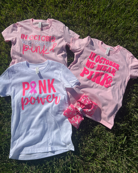 “PINK Power Tee”