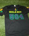 “504 Mardi Gras Jersey Tee” (2 Colors) Boys