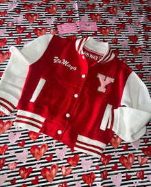  “V-Day Edition Princess Varsity Jacket” (Red)💌