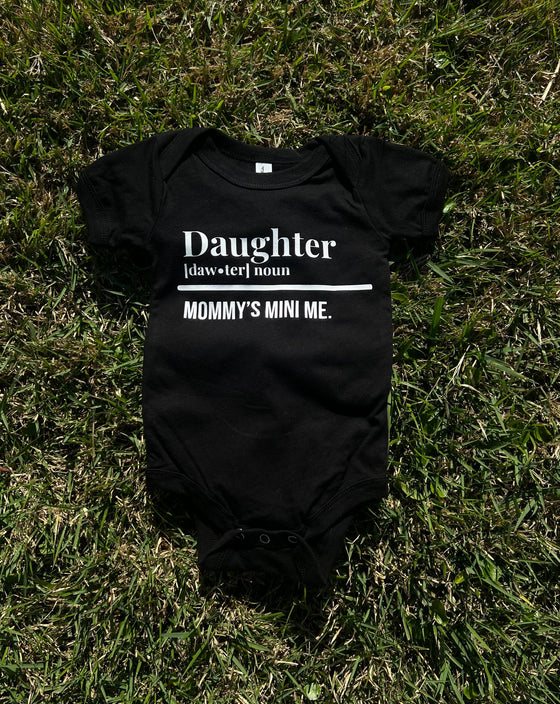 “Daughter Tee” (Black)