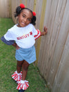 “DENIM Skort/Shorts”