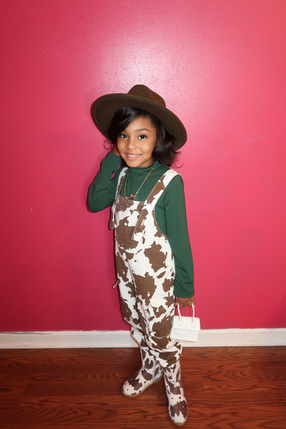 “BBWay Cutesy Boots” (Brown X White)