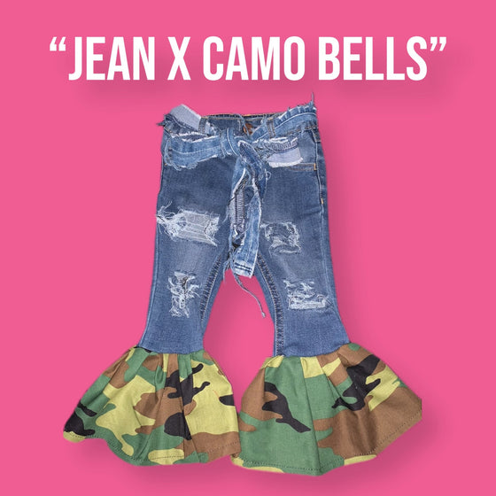 “Jean X Camo Bells”