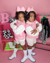 “Princess Varsity Jacket” (Pink)