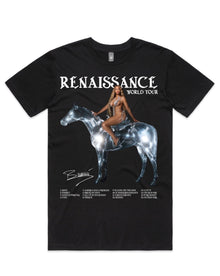  “Queen Tour Tee” (Black)