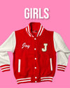 “Princess Varsity Jacket” (Red)