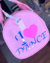 “Customized Dance Duffle Bag”