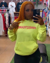 “BG Hoodie” (Neon Yellow x Hot Pink)
