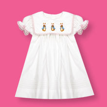  “3 Bunny White Dress”