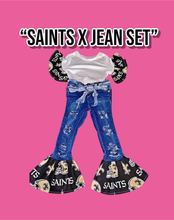 “SAINTS X Jean Set”