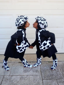  “BBWay Cutesy Boots” (Black X White)