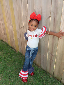  “Fourth Of July Pants Set”