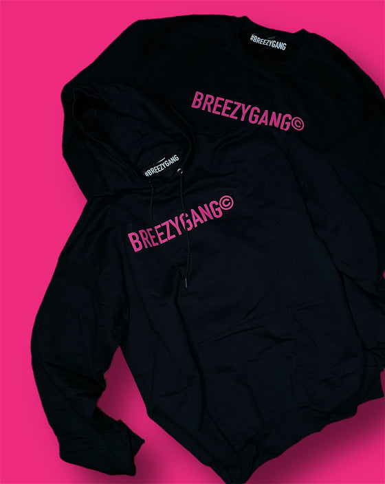 “BG Hoodie” (Black x White)