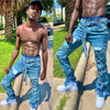 “Brit Stacked Jeans” (Two-Color)