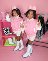 “Princess Varsity Jacket” (Pink)