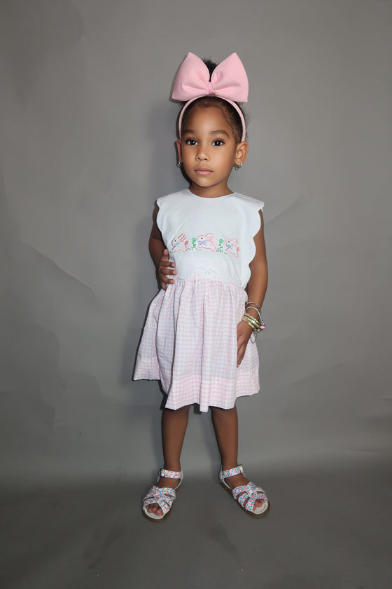 “3 Bunny Pink Dress”