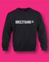 “BG Crewneck” (Black x White)