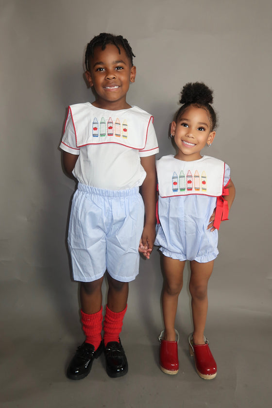 “Bubble B2S SmoC Romper”