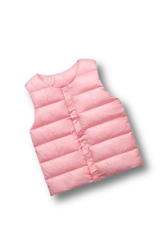 “Puff SZN Vest” (Light Pink)